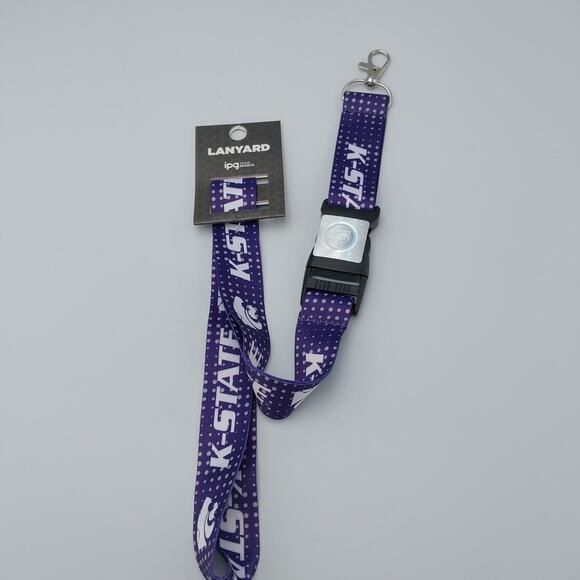 Kansas State University Wildcats Lanyard Keychain - Picture 1 of 1